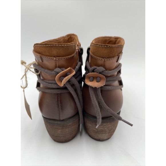 PIKOLINOS Le Mans Brandy Boots Tan Size 39 - Picture 4 of 5